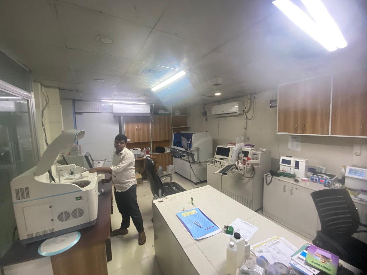 Illustrative diagnostic laboratory